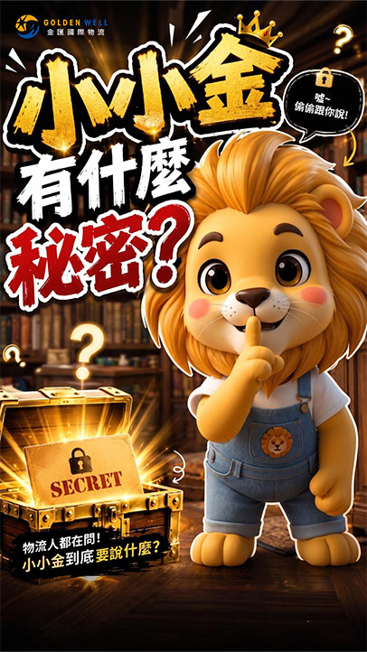  噓！大家靠近一點，小小金今天要偷偷跟大家分享一個我們家的「超級大秘密」！
