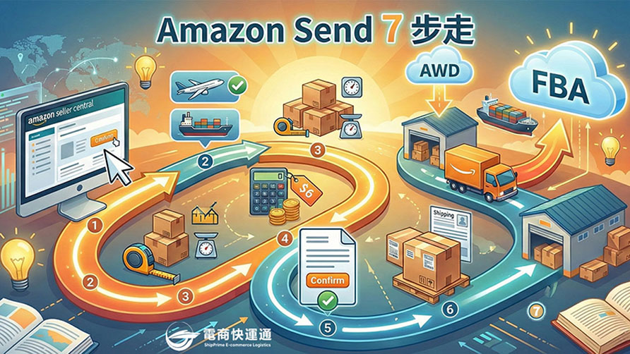 亞馬遜賣家後台教學：7 步驟完成 Amazon SEND 海運/空運發貨下單(含AWD設定)