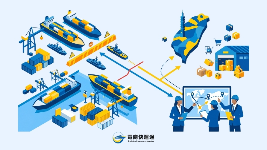荷姆茲海峽封鎖 2026：中東海運危機對台灣電商的衝擊與應對